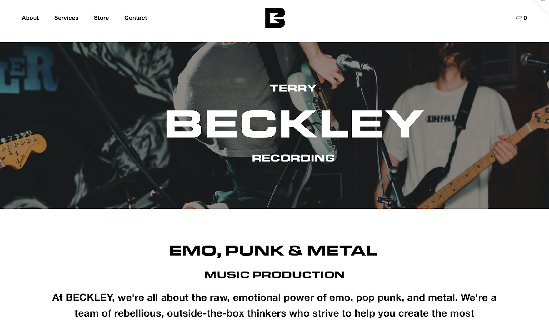 Terry Beckley Recording Studio